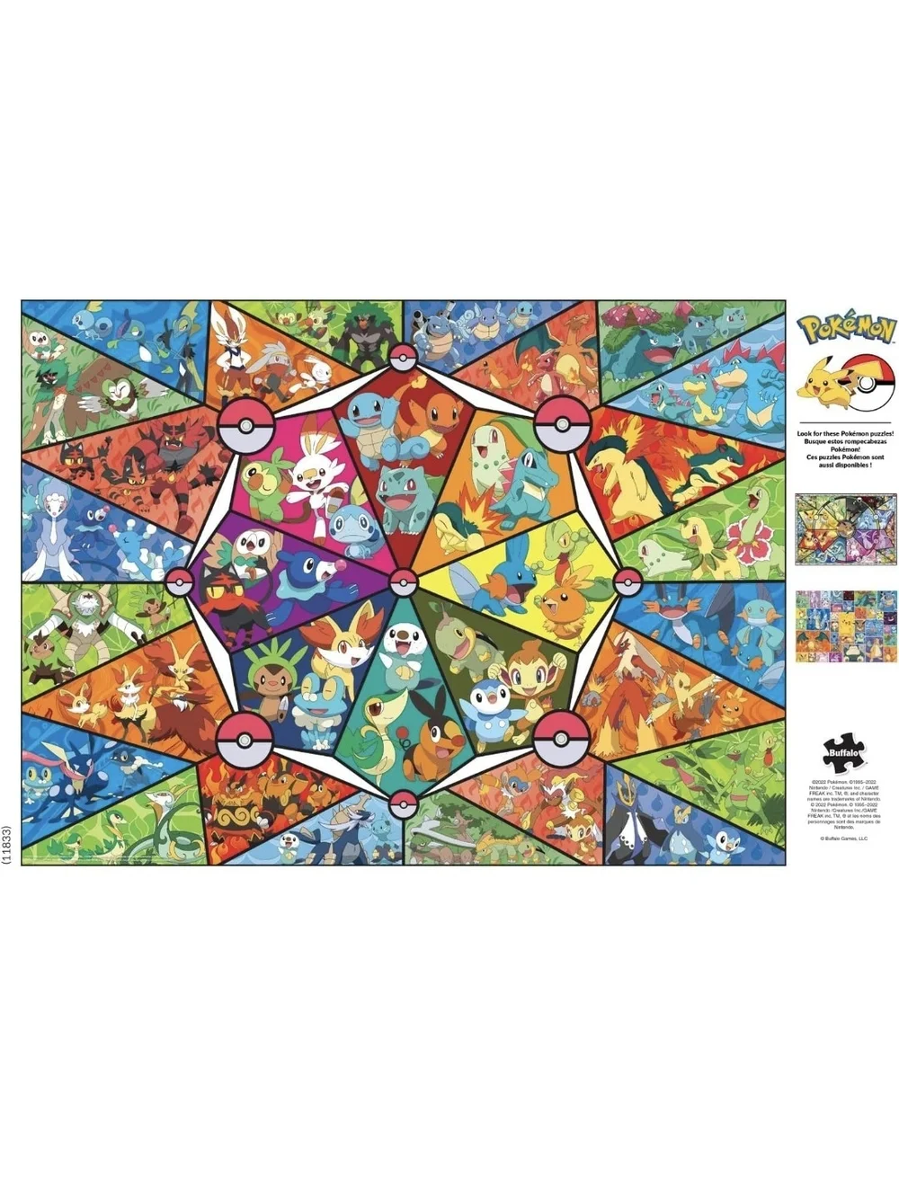 NIB Pokemon 1000-Piece Jigsaw Puzzle
